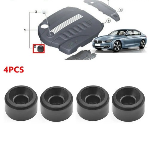 Engine cover rubber mount - 4x,