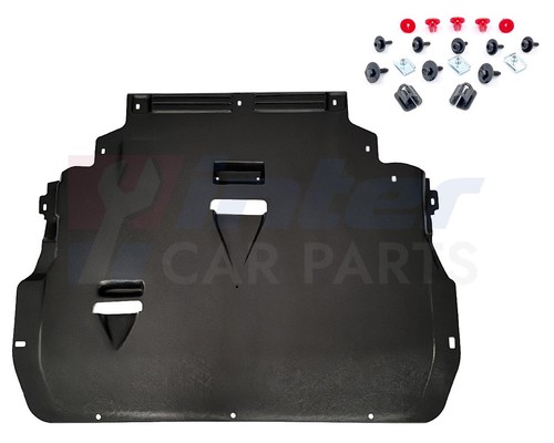 Undertray under engine cover - undertray,