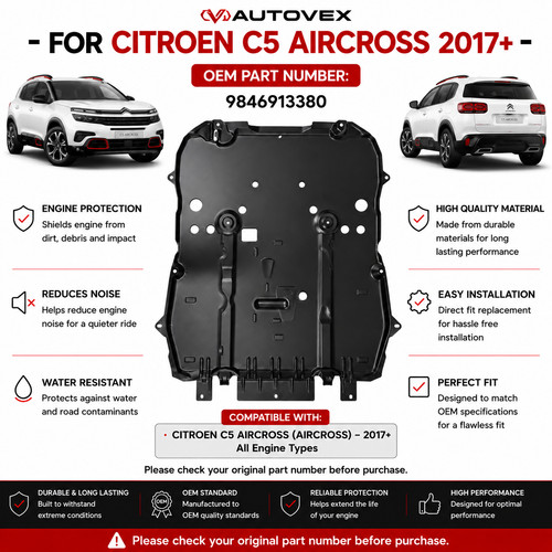 Under engine cover undertray - under,