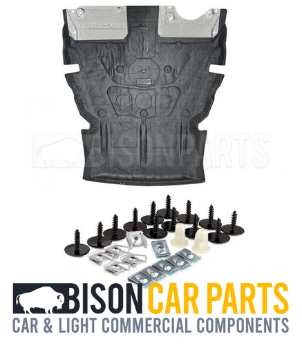 Undertray under engine cover - under,