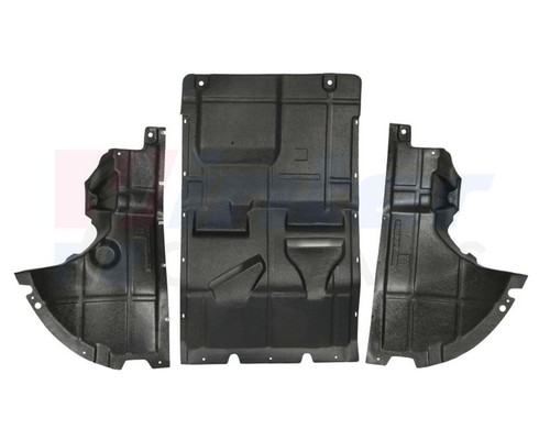 Under engine cover - cover, set