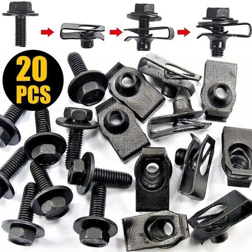 20pcs car body bolts u - car,