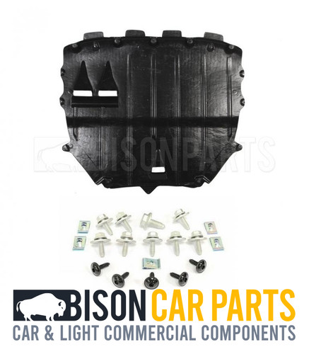 Undertray under engine cover - undertray,