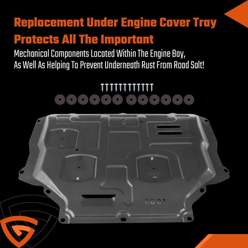 Undertray under engine - under, cover