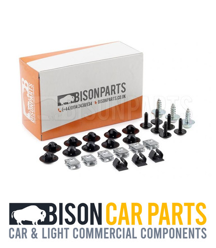 Fitting kit under engine cover - under,
