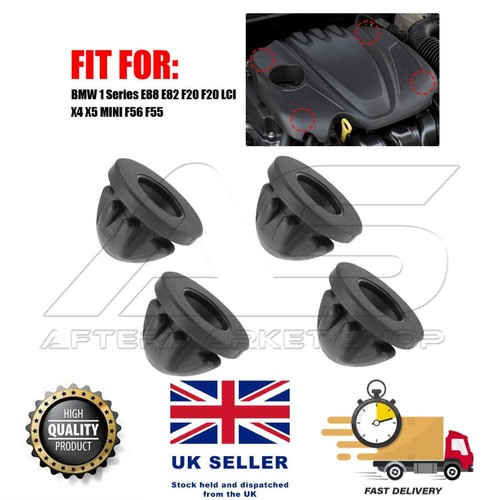 Engine cover trim rubber mount - trim,