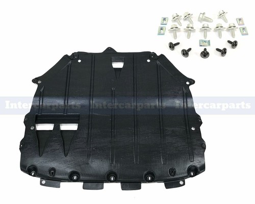 Undertray under engine cover - engine,