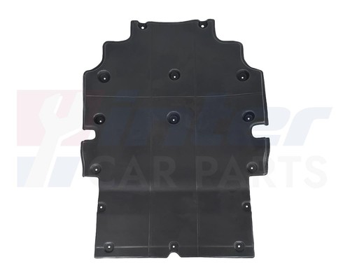Undertray under engine cover - under,
