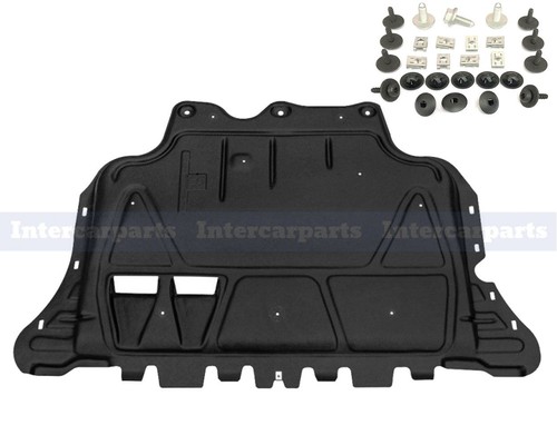 Undertray under engine cover - under,