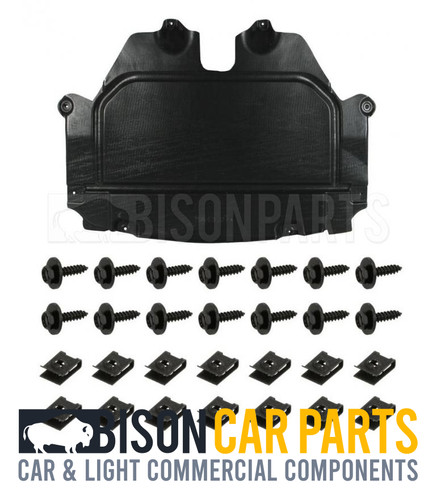 Undertray under engine cover - undertray,