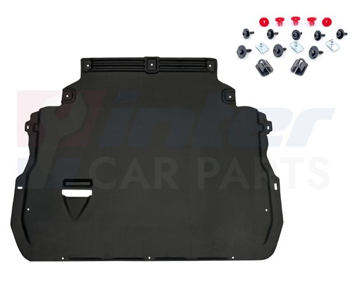 Undertray under engine cover - engine,